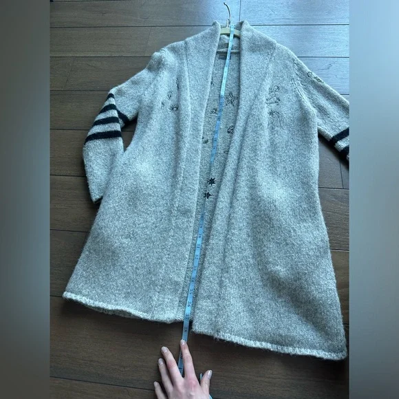 MOTHER The Hip Cardigan in Map Of Stars - Picture 13 of 16